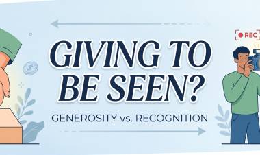 Giving To Be Seen?