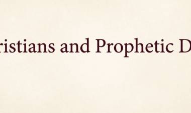 Christians and Prophetic Duty