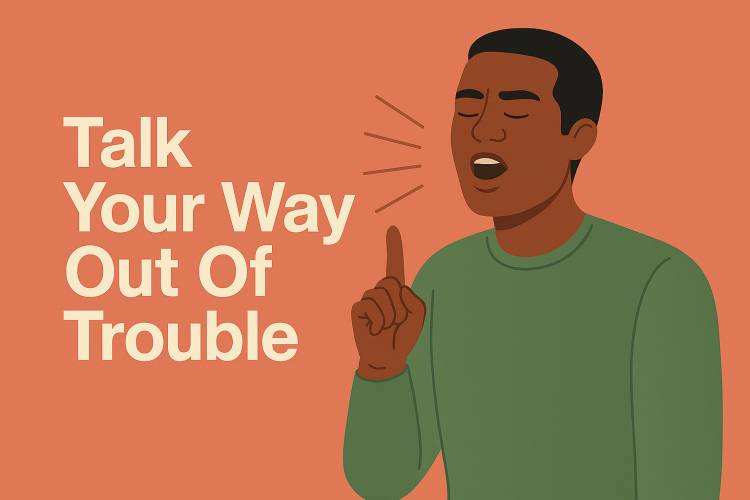 Talk Your Way Out Of Trouble