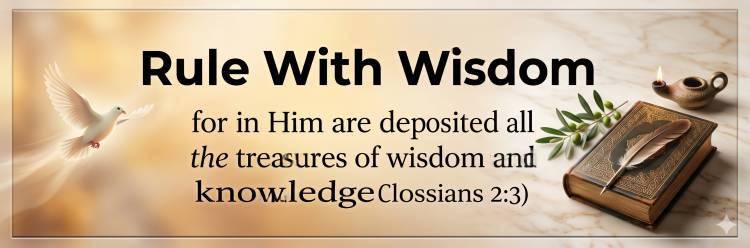 Rule With Wisdom