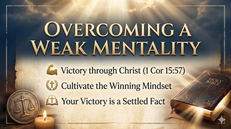 Overcoming A Weak Mentality