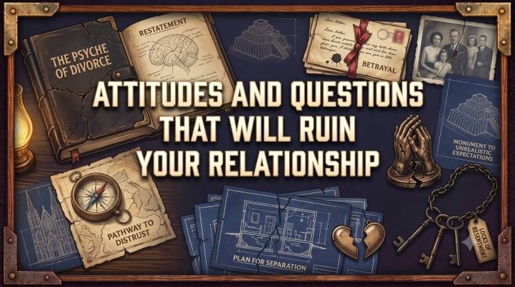 Attitudes and Questions That Will Ruin Your Relationship
