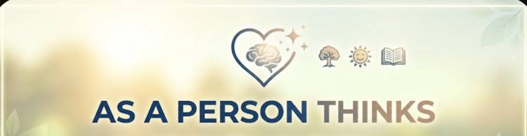 As A Person Thinks