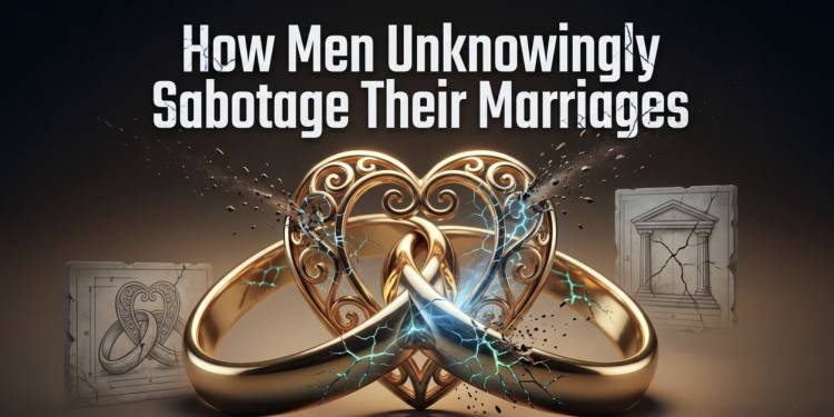 How Men Unknowingly Sabotage Their Marriages