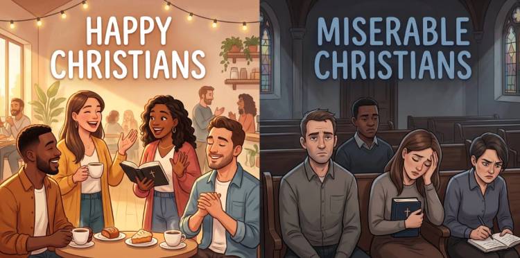 Happy Christians vs. Miserable Christians