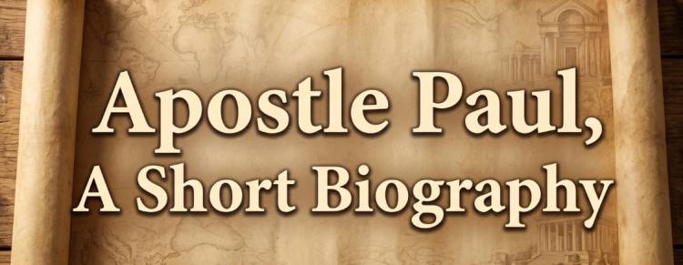 Apostle Paul, A Short Biography